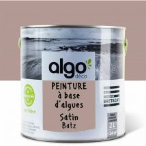 Algo Paint - Peinture écologique Algo - Satin - Marron Batz - 2L