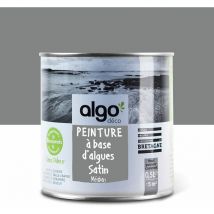 Peinture écologique Algo - Satin - Gris Méaban - 0.5L
