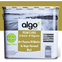 Algo Paint - Peinture écologique Algo - Mat - Verte Pommes Pétillantes du Verger Normand - 5L