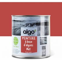 Peinture écologique Algo - Mat - Rouge Coquin - 0.5L