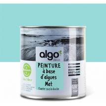 Peinture écologique Algo - Mat - Bleu Chanter sous la douche - 0.5L