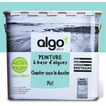 Algo Paint - Peinture écologique Algo - Mat - Bleu Chanter sous la douche - 5L