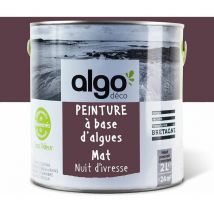Algo Paint - Peinture écologique Algo - Mat - Mauve Nuit d'Ivresse - 2L