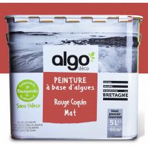 Algo Paint - Peinture écologique Algo - Mat - Rouge Coquin - 5L