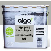 Algo Paint - Peinture écologique Algo - Mat - Gris Dauphin du Cap - 5L