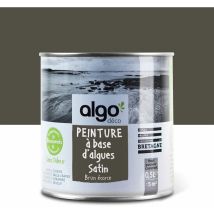 Peinture écologique Algo - Satin - Brun écorce - 0.5L