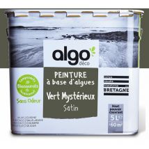 Algo Paint - Peinture écologique Algo - Satin - Vert Mystérieux - 5L