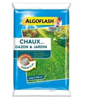 Algoflash - Chaux pour gazon et jardin - 10 kg