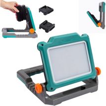 Coocheer - Alian pour adaptateur de batterie Makita Lampe de travail 18 v pour projecteur de chantier Milwaukee M18 led pour batterie DeWalt Lampe de