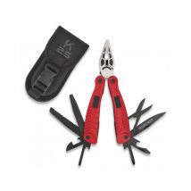 K25 - Alicate Multiusos Rui Rojo. 10 Usos con mango de aluminio. Incluye Funda de nylon, punta rompevidrios