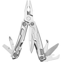 Leatherman - LTM-832130 Rev . Multiherramienta de bolsillo de 9,7 cm con 14 funciones, incluye tres destornilladores, una lima de madera y metal,