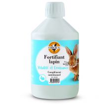 Aliment diététique complémentaire Fortifiant lapins Chick'a 500mL