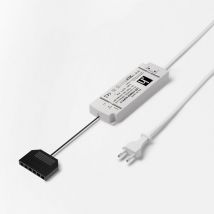 Alimentation 12v - Epaisseur : 16 mm - Indice de protection : ip 20 - Largeur : 32 mm - Longueur : 103 mm - Puissance : 20 w - Répartiteur : 6