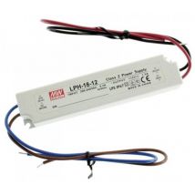Alimentation a decoupage - 1 sortie - 18 w - 12 v LPH-18-12 RI4992