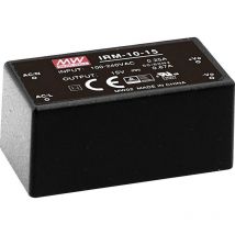 Alimentation ca/cc pour circuits imprimés Mean Well IRM-10-12 12 v/dc 0.85 a 10 w A026321