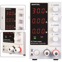 Alimentation de laboratoire alimentation de laboratoire dc alimentation transformateur réglable 30V 10A Alimentation à découpage réglable