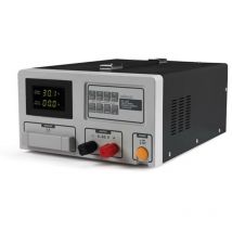 Alimentation de laboratoire, à découpage, réglable, 0-60 VCC/0-30 a, limitation de courant, protection contre les courts-circuits, affichage lcd,