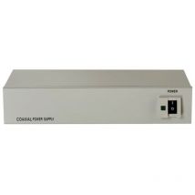 Velleman Alimentation coaxiale stable, efficacité énergétique, large plage de température de -10°C à +50°C, conception légère et compacte, adaptée