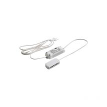 Alimentation led - 12 v - Epaisseur : 30 mm - Largeur : 57 mm - Longueur : 180 mm - Puissance : 45 W - Répartiteur : 6 sorties - Sortie : 500 mm - L&S