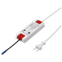 Alimentation led 24v mp2 - Epaisseur : 16 mm - Largeur : 30 mm - Longueur : 250 mm - Puissance : 30 w Halemeier