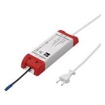 Alimentation led 24v mp2 - Epaisseur : 29 mm - Largeur : 44,50 mm - Longueur : 170 mm - Puissance : 75 w Halemeier