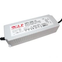 Alimentation led DC12V 200W 16A Étanche IP67 glp