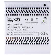 Izyx PSDX2402.75 Alimentation 24VDC 2.75A Rail din