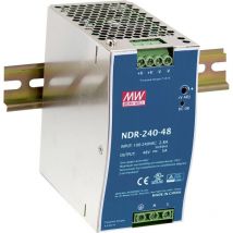 Mean Well NDR-240-24 Alimentation rail DIN 240 W Nbr. de sorties:1 x Contenu 1 pc(s) W201221