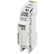 Phoenix Contact - Alimentation rail din STEP-PS/1AC/24DC/0.5 2868596 24 v/dc 0.55 a 18 w 1 x 1 pc(s)