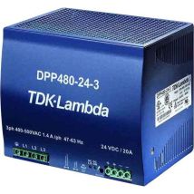 Alimentation Rail Din Tdk-lambda Dpp480-24-3 28.5 V/dc 20 A 480 W 1 X S95815