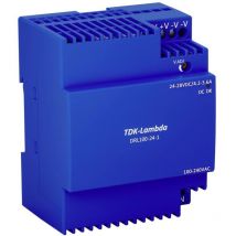 TDK-Lambda DRL100-24-1 Alimentation rail DIN 24 V 3.67 A 100.8 W Contenu 1 pc(s)