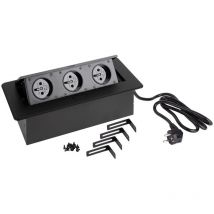 Alimentation StrongPower 3x 230V, noir, fr Centrale Brico