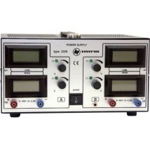 Statron - 2229.2 Alimentatore da laboratorio regolabile 0 - 40 v 0 - 2.5 a 200 w Num. uscite 2 x