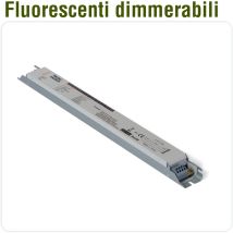 Alimentatore Elettronico Dimmerabile per lampade fluorescenti, 2x18/58W Tecnoswitch BF258DI