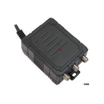 Alimentatore per amplificatore antenna tv 12 vcc 300mA 1 ingresso 2 uscite