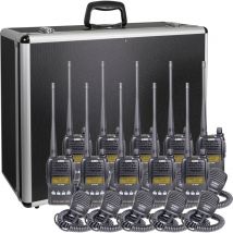 Alinco - Team-Set DJ-A-446 EMS-76 150108 Talkie-walkie pmr jeu de 10 Y681603