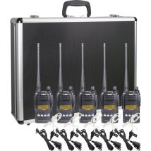 Alinco - Team-Set DJ-A-446 KEP-24-AL 150105 Talkie-walkie pmr jeu de 5 Y681643