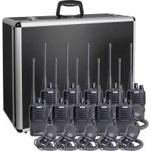 Alinco - Team-Set DJ-VX-46 EMS-76 150104 Talkie-walkie pmr jeu de 10 Y681683