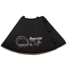 Haustier-Halskragen Schwarz Comfy Cone xl 30cm - Schwarz - All Four Paws