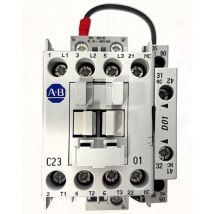 Allen-Bradley 100-C23YR-D02 Contactor 23A 3P 120VAC Bobina 6.5...15VD