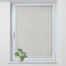 Allesin Store Enrouleur occultant sans percage, Isolant et Thermique, Rideau occultant pour Fenêtres et Portes, 100x170cm, Crème