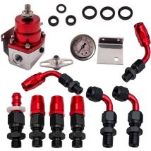 Allgemeines einstellbares Kraftstoffdruckregler-Messgeräteset AN-6-Fitting-EndeAllgemeines einstellbares Kraftstoffdruckregler-Messgerteset