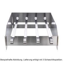 All Grill - Allgrill Schaschlikspieß-Set für Steakzone Chef s/m/l/xl 32x23x12,5 cm Edelstahl