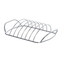 Allgrill Spareribs-Halter aus Edelstahl 30 x 18 x 8 cm