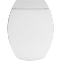 Allibert- Abattant WC en bois compressé BACCARA 2 blanc