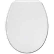 Allibert - abattant thermoplastique eco plus blanc brillant