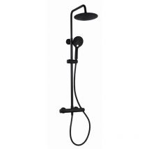 Allibert - Columna de ducha Loft Game aquarine Lacado mate negro - 824445