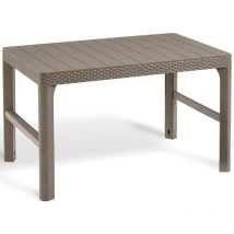 Gartentisch Lyon Cappuccino-Braun Keter