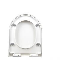 Toilettendeckel, wc Sitz mit Absenkautomatik, Quick-Release Funktion für einfach Reinigung,Toilettendeckel, langsam absenkbarer