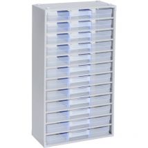 464800 Réservoir pour petites pièces VarioPlus ProM 57/36 (l x h x p) 300 x 565 x 140 mm argent, transparent 1 pc(s) Y865932 - Allit